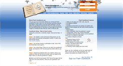 Desktop Screenshot of flash-guestbook.com